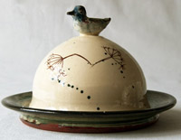 duck butter dish